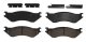 Claw Brake Pads Rear 01-08 Dodge Ram2500/3500 All 06-08 Ram 1500 Mega Cab (8- Lug) Baer Brakes