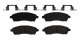 Claw Brake Pads Rear 00-05 Ford Excursion All 99-04 F250/350 Superduty 2/4WD Baer Brakes