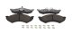 Claw Brake Pads Front 00-02 Dodge Durango And Dakota Baer Brakes