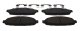 Claw Brake Pads Front 03-11 Ford Crown Victoria Lincoln Town Car (Sedan/Limo) Mercury Grand Marqu...