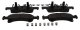Claw Brake Pads Front 3/18/02-06 Ford Expedition 03-06 Lincoln Navigator Baer Brakes