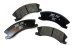 Claw Brake Pads Front 99-02 Jeep Grand Cherokee W/Akebono Calipers 03-04 Grand Cherokee All Baer ...