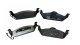 Claw Brake Pads Rear 03-04 Dodge Dakota 2/4WD W/OE Rear Disc Baer Brakes