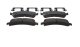 Claw Brake Pads Rear 03-06 Cadillac Escalade 2WD 02-06 Chevrolet Tahoe 2WD W/OE Rear Disc 02-06Su...