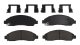Claw Brake Pads Front 04-08 Chevrolet Colorado All 04-08 GMC Canyon All 06-08 Isuzu I280/I290/I35...