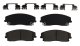 Claw Brake Pads Front 05-23 Chrysler 300 V6 RWD 05-08 Dodge Magnum And Various 06-23 Charger/Chal...