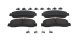Claw Brake Pads Front 05-08 Ford F250 05-11 F350 10-12 F450 Super Duty Pickups Baer Brakes