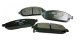 Claw Brake Pads Front 05-10 Jeep Grand Cherokee Exc. SRT8 06-10 Commander Baer Brakes