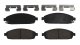 Claw Brake Pads Front 05-10 Jeep Grand Cherokee Exc. SRT8 06-10 Commander Baer Brakes