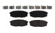 Claw Brake Pads Rear 07-21 Toyota Tundra 08-22 Sequoia 08-11/13-21 Land Cruiser And 08-11/13-21 L...