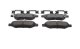 Claw Brake Pads Rear 10-15 Chevrolet Camaro 3.6L Ls/Lt Models 08-14 Cadillac CTS And 10-16 Srx Ba...