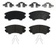 Claw Brake Pads Front 10-15 Chevrolet Camaro 3.6L Ls/Lt Models 11-17 Caprice And 10-11 Saab 9-5 W...