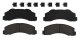 Claw Brake Pads Front Various Ford 10-21 Expedition 10-20 F150 And 09-21 Lincoln Navigator Applic...