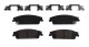 Claw Brake Pads Rear Various Cadillac 15-20 Escalade Chevrolet 14-19 Silverado 1500 15-20 Suburba...
