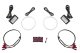Halo Lights LED 50mm Amber Pair Diode Dynamics