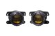 Elite Series Fog Lamps for 2005-2010 Chrysler 300 Pair Yellow 3000K Diode Dynamics