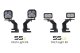 Ditch Light Brackets for 2015-2021 GMC Canyon
