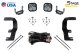 SS3 LED Ditch Light Kit for 2014-2019 Chevrolet Silverado 1500, Pro Yellow Combo Diode Dynamics