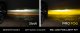 SS3 LED Fog Light Kit for 2016-2021 Subaru Crosstrek Yellow SAE Fog Max w/ Backlight Diode Dynami...