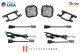 SS3 LED Fog Light Kit for 2019-2021 Ram 1500 (non-LED) White SAE Fog Pro w/ Backlight Diode Dynam...