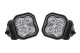 SS3 LED Fog Light Kit for 2017-2021 Ford Super Duty Yellow SAE Fog Max w/ Backlight Diode Dynamic...