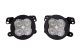 SS3 LED Fog Light Kit for 2018-2021 Jeep JL Wrangler White SAE Fog Sport w/ Backlight Type M Brac...