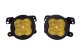 SS3 LED Fog Light Kit for 2018-2021 Jeep JL Wrangler Yellow SAE Fog Pro w/ Backlight Type M Brack...