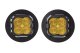 SS3 LED Fog Light Kit for 2013-2019 Subaru Outback Yellow SAE Fog Max w/ Backlight Diode Dynamics