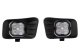 SS3 LED Fog Light Kit for 2010-2018 Ram 2500/3500 White SAE Fog Pro w/ Backlight Diode Dynamics