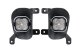 SS3 LED Fog Light Kit for 2019-2021 Ram 1500 Classic White SAE Fog Pro w/ Backlight Diode Dynamic...