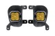 SS3 LED Fog Light Kit for 2019-2021 Ram 1500 Classic Yellow SAE Fog Pro w/ Backlight Diode Dynami...
