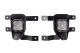 SS3 LED Fog Light Kit for 2019 Chevrolet Silverado 1500 LD White SAE Fog Pro w/ Backlight Diode D...