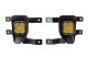 SS3 LED Fog Light Kit for 2019 Chevrolet Silverado 1500 LD Yellow SAE Fog Pro w/ Backlight Diode ...