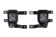 SS3 LED Fog Light Kit for 2019 Chevrolet Silverado 1500 LD White SAE Fog Max w/ Backlight Diode D...