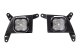 SS3 LED Fog Light Kit for 2020-2021 Chevrolet Silverado HD 2500/3500 White SAE Fog Pro w/ Backlig...