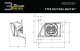 SS3 LED Fog Light Kit for 2020-2021 Chevrolet Silverado HD 2500/3500 Yellow SAE Fog Pro w/ Backli...