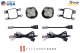 SS3 LED Fog Light Kit for 2010-2016 Toyota Sienna, White SAE Fog Pro with Backlight