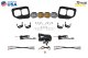 SS3 LED Fog Pocket Kit for 2020-2022 Ford Super Duty, White Pro Diode Dynamics