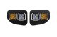 SS3 LED Fog Pocket Kit for 2020-2022 Ford Super Duty, Yellow Pro Diode Dynamics