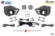 SS3 Add-On Fog Lamp Kit for 2024 Ford Mustang EcoBoost White Pro Diode Dynamics