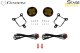 SS3 SAE/DOT Type Y Fog Light Kit Cool White (6000K) Sport (14.5 watts) White SAE Fog Diode Dynami...