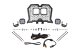 Stage Series LED Grille Kit for 2021-2024 Polaris RZR Trail, Cool White (6000K) Pro White SAE Fog...