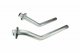67-69 Mustang Exhaust Manifold Down Pipe 2.5 in Standard Manifold Hardware Not Incl Natural 409 S...