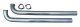 64-74 Pontiac 2.5 Inch Manifold Downpipes With HO-Ram Air 2 and 3 Bolt Flanges 409 Stainless Pype...