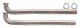 1964-1967 Pontiac 2.5 Inch Manifold Downpipes With HO-Ram Air 3 Bolt Flanges 409 Stainless Pypes ...