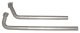 Exhaust Manifold Down Pipe 78-88 G-Body Chevy Small Block 2.5 in 3 Bolt Hardware Not Incl Natural...