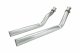 Exhaust Manifold Down Pipe 64-81 Chevy Small Block 3 Bolt Hardware Not Incl Natural 409 Stainless...