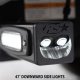 2013-Current Dodge Ram 3500 Hitch Bar Reverse 7in LED Flood Lighting Heavy Duty Bolt-On Street Se...