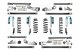 Jeep JL Unlmited 3.5 Inch JLU High Clearance Long Arm 4 Door with Spec King Shocks 18-Present Wra...