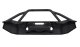 Jeep JK Front Winch Bumper W/LEDs Full Width 07-18 Wranger JK Black Texured Powercoated Fishbone ...